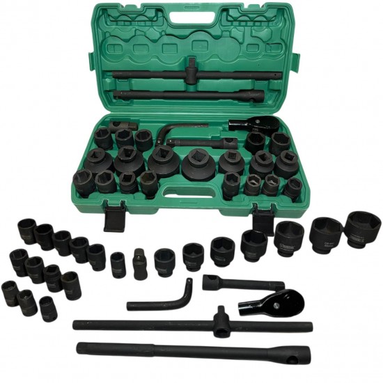 Гедоре камионджийско 26 части STAHLMAYER  21-65mm, ударни вложки CR-MO