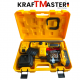Акумулаторна Верижна Резачка за Клони и Дърва KRAFTMASTER 36V 10AH 30см 2 Батерии (Автоматично Смазване) с Дисплей син и жълт