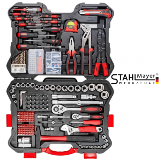 Гедоре Комплект 303 части 1/2″ 1/4″ STAHLMAYER Инструменти Гедоре Комплект 303 части 1/2″ 1/4″ STAHLMAYER Инструменти