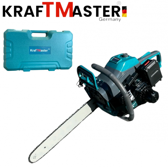 Бензинова Резачка за Дърва с Автоматично Палене 42 кубика KRAFT MASTER