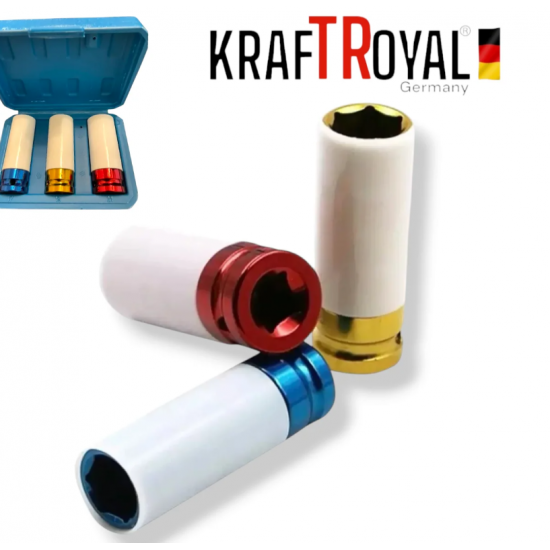 Акумулаторен гайковерт ударен Kraft 36V 10Ah 850 N/m + ударни вложки 3бр. Акумулаторен гайковерт ударен Kraft 36V 10Ah 850 N/m + ударни вложки 3бр.