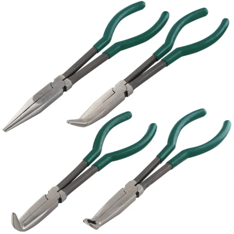 Дългораменни Клещи Професионален Комплект Зегер ROCK FORCE 4 части | CR-V | 5047P