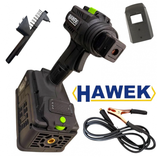 Професионален ръчен инверторен електрожен тип пистолет с дисплей , HAWEK  400A