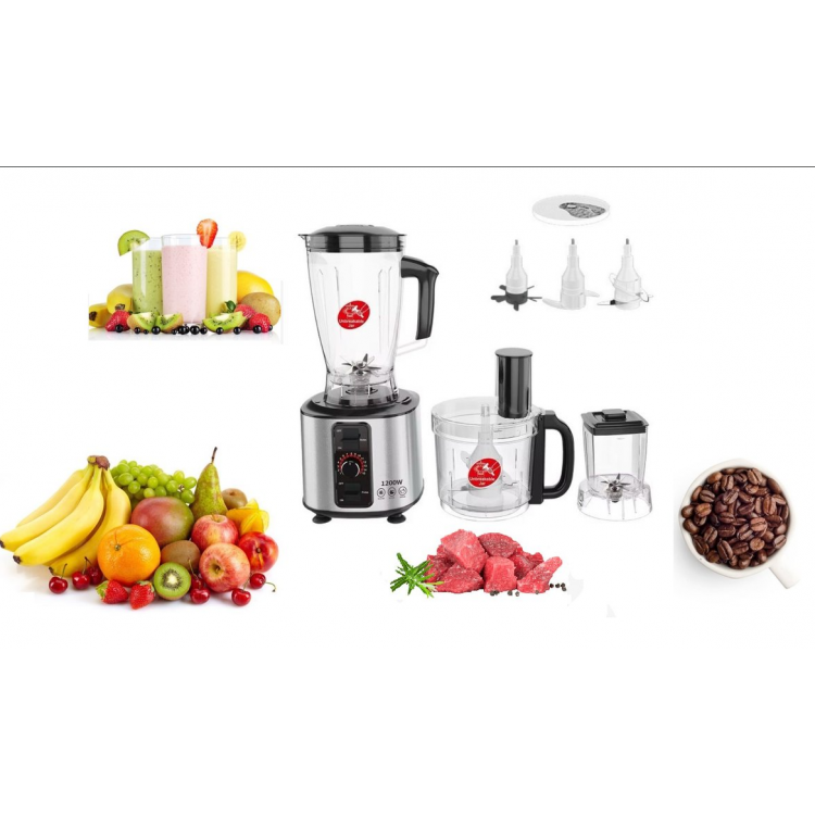 Мултифункционален кухненски робот 7-в-1 SOKANY SK-111 – 1200W