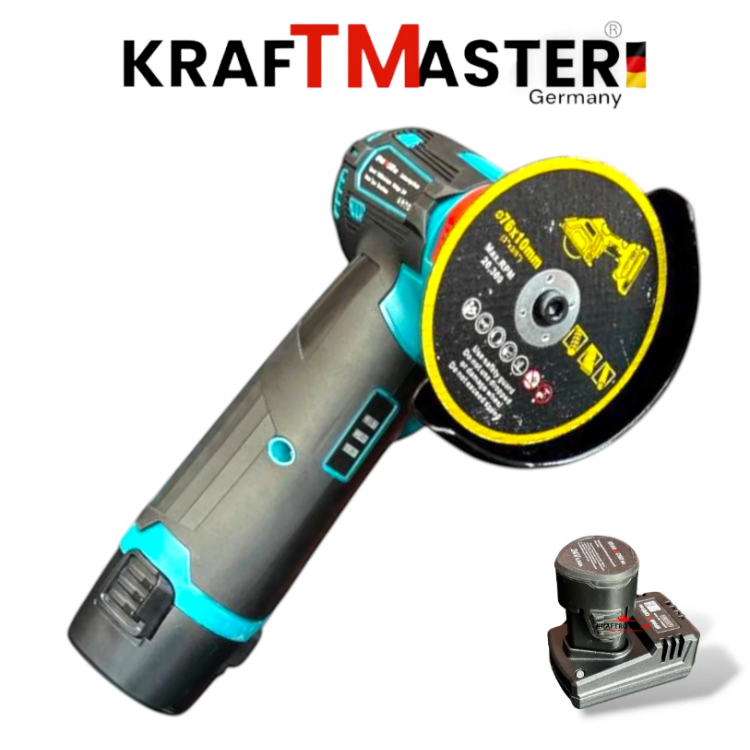 Комплект акумулаторен ударен винтоверт + мини ъглошлайф KRAFTMASTER 24V Комплект акумулаторен ударен винтоверт + мини ъглошлайф KRAFTMASTER 24V