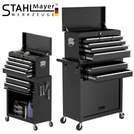 Количка за инструменти с горен шкаф STAHLMAYER , модел : 28-79