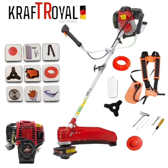 Бензинов Тример за трева Kraft 74 куб. - Немски