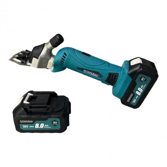 Машина за подстригване на овце акумулаторна STAHLMAYER 36V, с 2 батерии 8.0A Машина за подстригване на овце акумулаторна STAHLMAYER 36V, с 2 батерии 8.0A