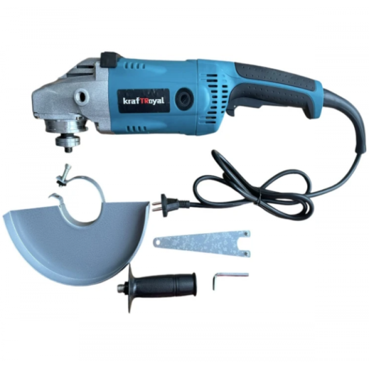голям ъглошлайф Kraft 2400W 180-230мм голям ъглошлайф Kraft 2400W 180-230мм