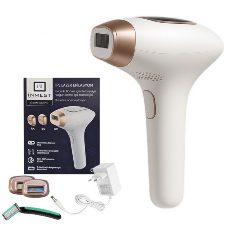 Фотоепилатор INMEST Glow Beam IPL технология лазерна епилация