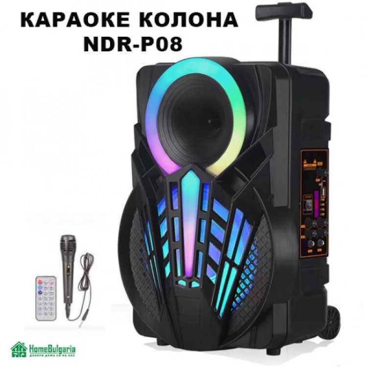 КАРАОКЕ КОЛОНА NDR-P08 КАРАОКЕ КОЛОНА NDR-P08
