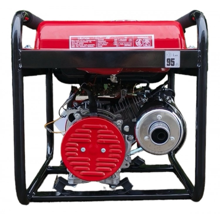 Четиритактов Монофазен Генератор Агрегат за Ток 3,8Kw STAHLMAYER 220V и 12V Четиритактов Монофазен Генератор Агрегат за Ток 3,8Kw STAHLMAYER 220V и 12V