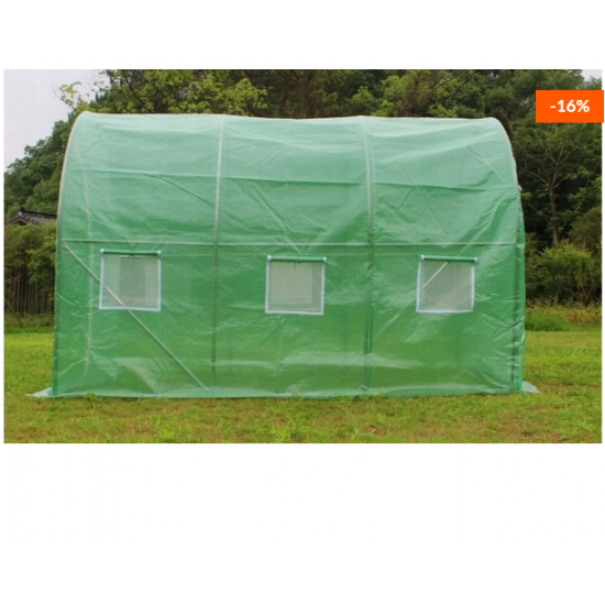 ТУНЕЛНА ОРАНЖЕРИЯ КОМПЛЕКТ С РАЗМЕРИ 3*2*2 МЕТРА ТУНЕЛНА ОРАНЖЕРИЯ КОМПЛЕКТ С РАЗМЕРИ 3*2*2 МЕТРА