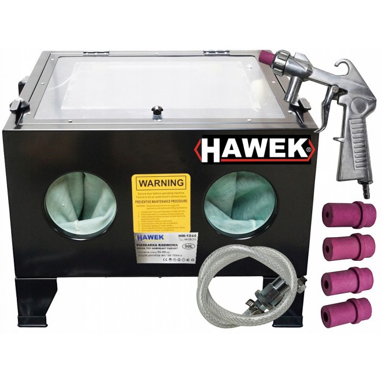 ПЯСЪКОСТРУЙНА КАБИНА 90 Л HAWEK ,HW-1044 ПЯСЪКОСТРУЙНА КАБИНА 90 Л HAWEK ,HW-1044