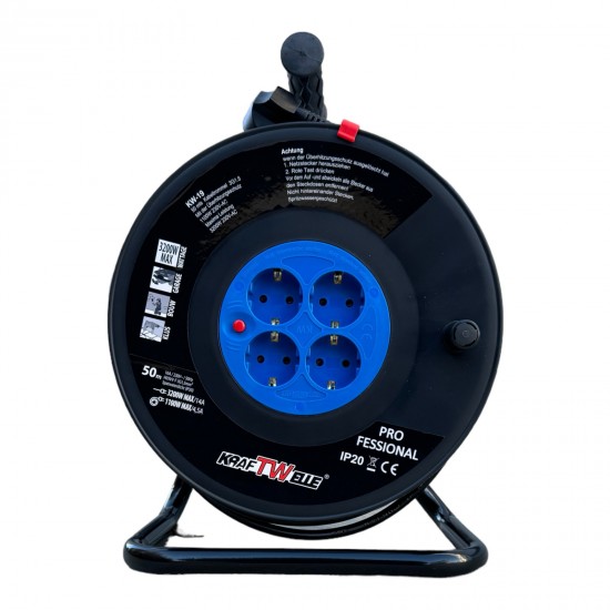 Макара за Маркуч – Стойка за Градински Маркуч 50 метра с контакт Макара за Маркуч – Стойка за Градински Маркуч 50 метра с контакт