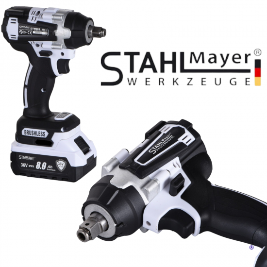 Акумулаторен Комбиниран Гайковерт – Винтоверт 36V 8,0AH Ударен STAHLMAYER Модел-2024 Акумулаторен Комбиниран Гайковерт – Винтоверт 36V 8,0AH Ударен STAHLMAYER Модел-2024
