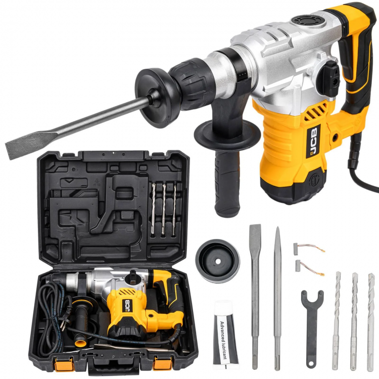 Електрически Перфоратор JCB RH1500-E 1500W SDS-plus 6J Електрически Перфоратор JCB RH1500-E 1500W SDS-plus 6J