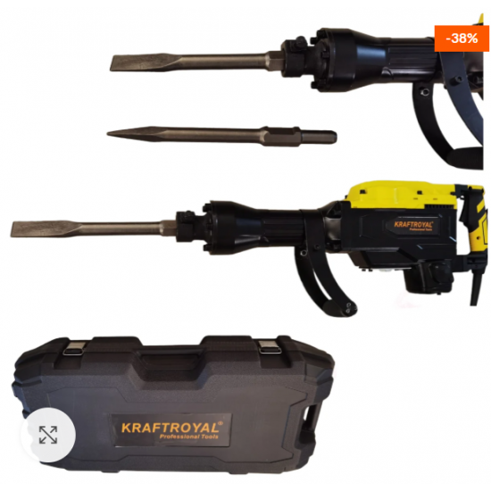 Професионален Къртач KraftRoyal 3800W Професионален Къртач KraftRoyal 3800W