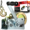 Ръчна Лебедка 2500 либри с въже 1130кг Ръчна Лебедка 2500 либри с въже 1130кг