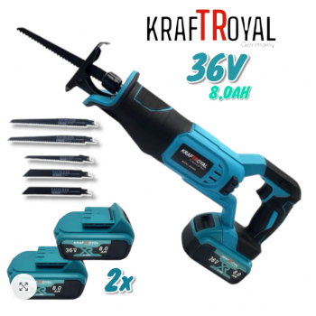 Акумулаторен саблен трион БЕЗЧЕТКОВ KRAFT DWE- CD24