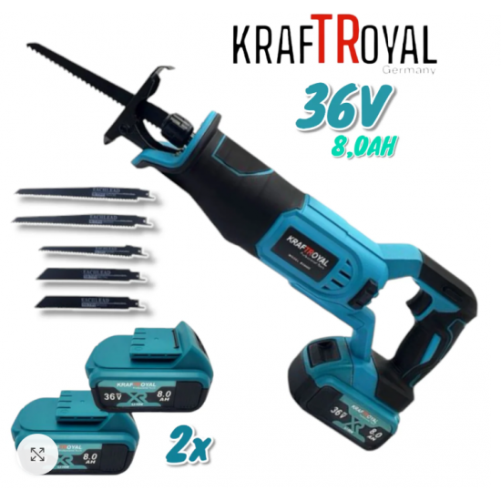 Акумулаторен саблен трион БЕЗЧЕТКОВ KRAFT DWE- CD24