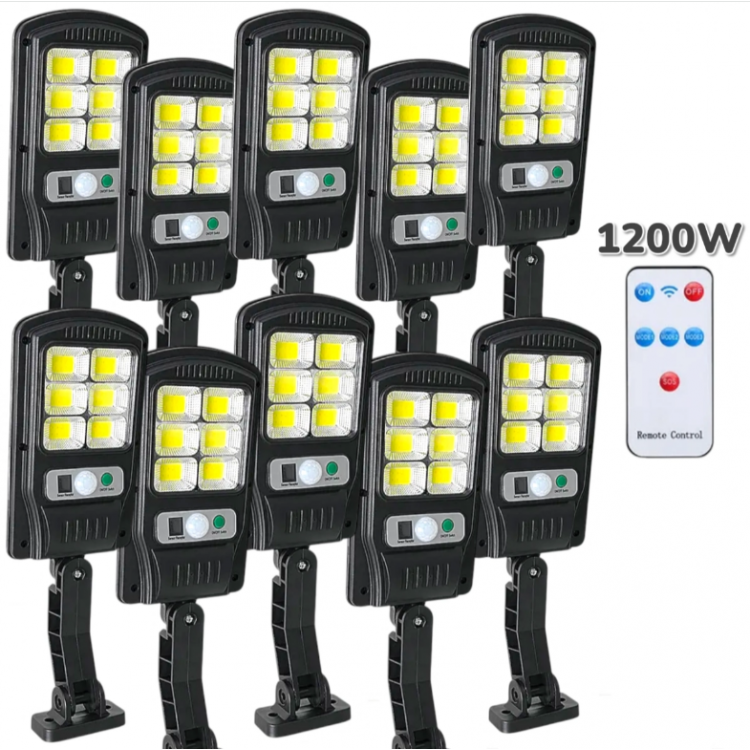 Соларна Лампа 1200W с 48 диода СОВ BUL2789 10 БРОЯ Соларна Лампа 1200W с 48 диода СОВ BUL2789 10 БРОЯ