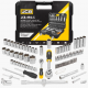 Гедоре Професионално 94 части JCB 1/2 и 1/4 J-4941-5 Хром Ванадиева Стомана