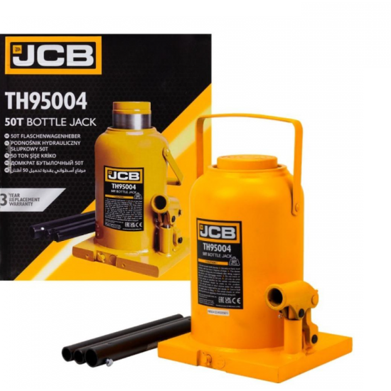 Хидравличен крик тип бутилка JCB 50т