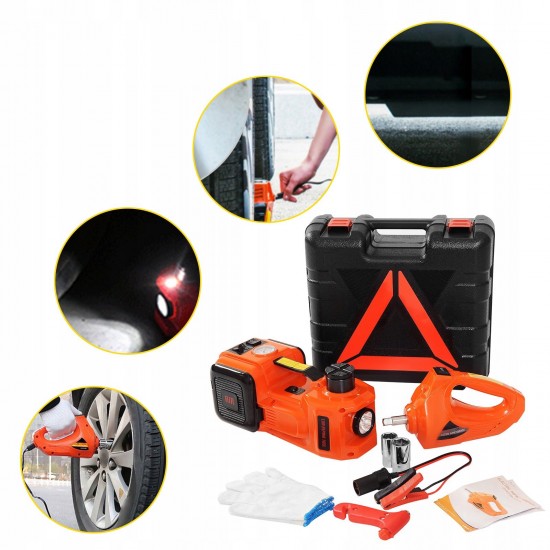 Комплект електрически хидравличен крик 3 в 1, компресор , електрически ударен гайковерт , крик Комплект електрически хидравличен крик 3 в 1, компресор , електрически ударен гайковерт , крик