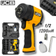 Пневматичен Ударен Гайковерт с вложки 9-27мм JCB 1/2″ 1200Nm JCB- RP9515 KIT Пневматичен Ударен Гайковерт с вложки 9-27мм JCB 1/2″ 1200Nm JCB- RP9515 KIT
