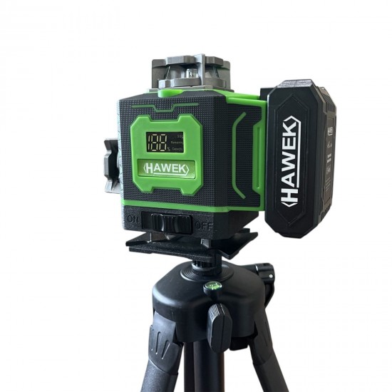 ПРОФЕСИОНАЛЕН ЛАЗЕРЕН НИВЕЛИР HAWEK 4D 16 ЛИНИИ + ЛАЗЕРНА РОЛЕТКА 50 МЕТРА ПРОФЕСИОНАЛЕН ЛАЗЕРЕН НИВЕЛИР HAWEK 4D 16 ЛИНИИ + ЛАЗЕРНА РОЛЕТКА 50 МЕТРА