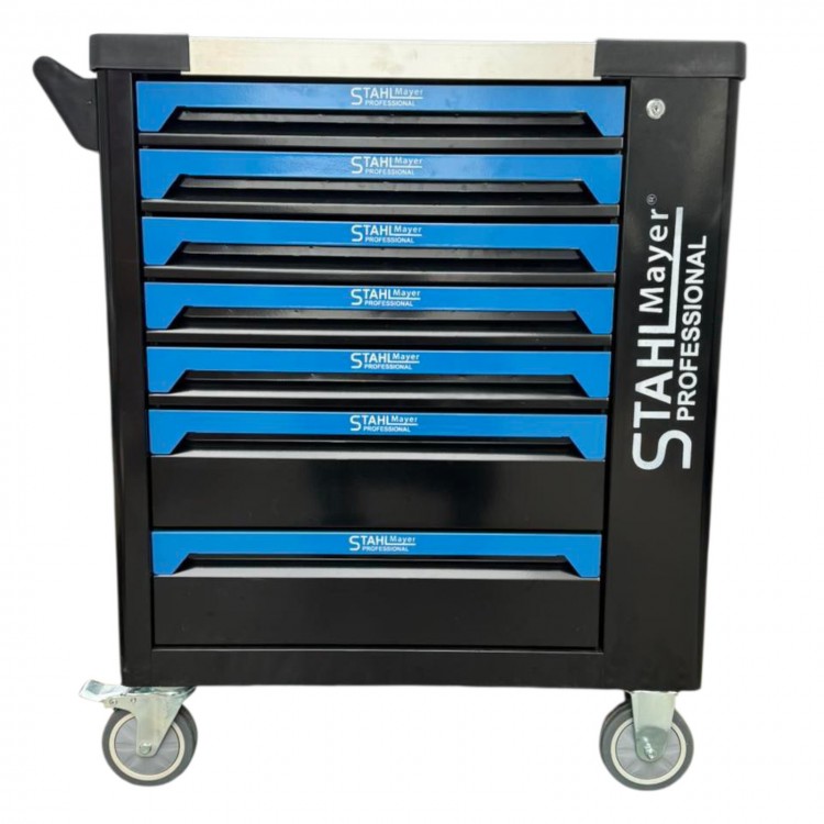Професионален шкаф с инструменти 251 части , STAHLMAYER - BLUE Професионален шкаф с инструменти 251 части , STAHLMAYER - BLUE