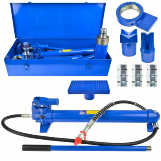 РАЗПЪВАЧКА ХИДРАВЛИЧНА ЗА АВТОМОБИЛИ STAHLMAYER 20 тона, в метален куфар РАЗПЪВАЧКА ХИДРАВЛИЧНА ЗА АВТОМОБИЛИ STAHLMAYER 20 тона, в метален куфар