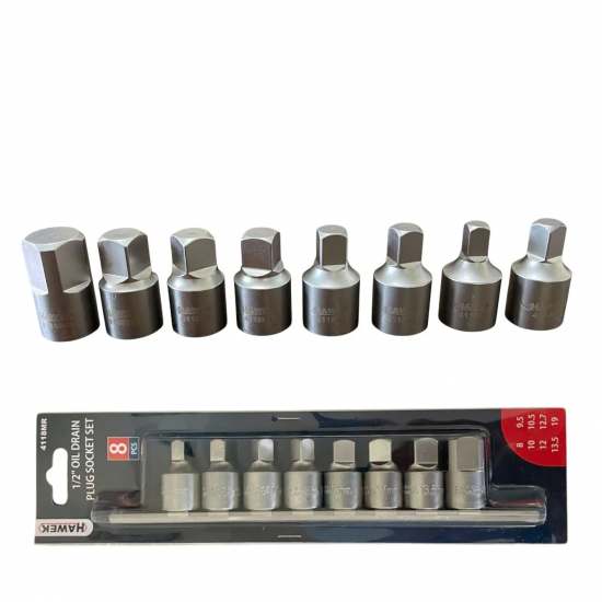 КЛЮЧ ЗА КАРТЕР 8 броя 1/2“ 8-19ММ Релса Ключове Професионален Комплект HAWEK HW-4118MR КЛЮЧ ЗА КАРТЕР 8 броя 1/2“ 8-19ММ Релса Ключове Професионален Комплект HAWEK HW-4118MR