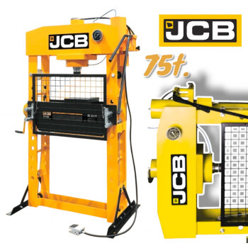 Пневматично – Хидравлична Преса с Манометър 75 тона JCB , TY75021