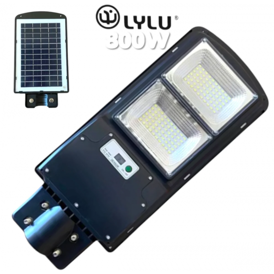 Улична Соларна LED Лампа със сензор LYLU 800W Прожектор