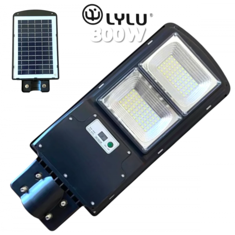Улична Соларна LED Лампа със сензор LYLU 800W Прожектор