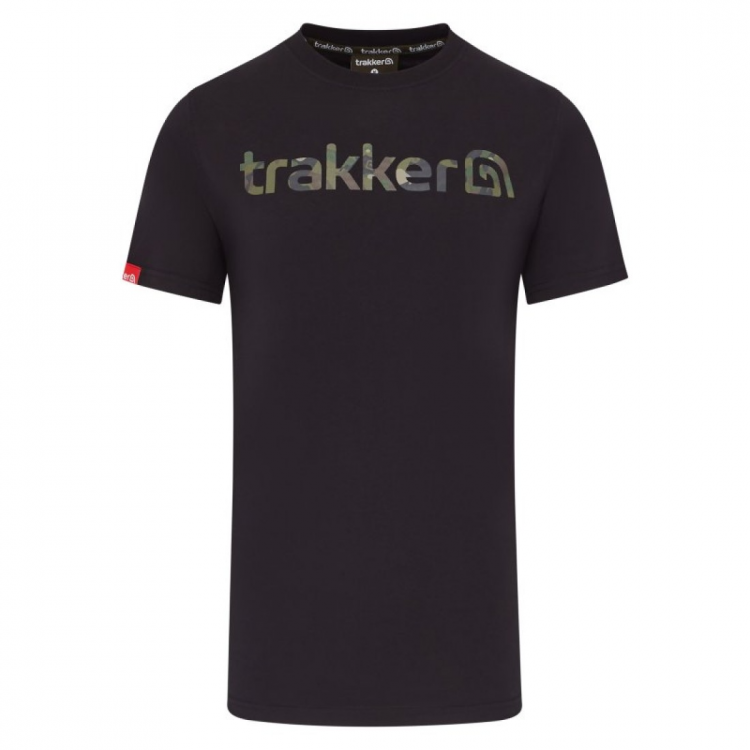 Тениска Trakker CR Logo T-Shirt Black Camo Тениска Trakker CR Logo T-Shirt Black Camo