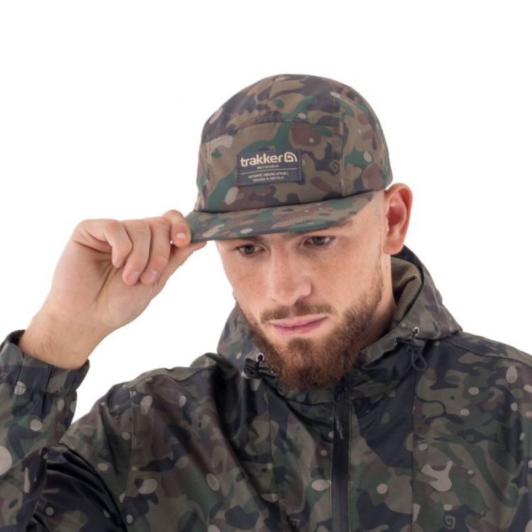 Водоустойчива шапка Trakker TechPro Camo 5 Panel Cap