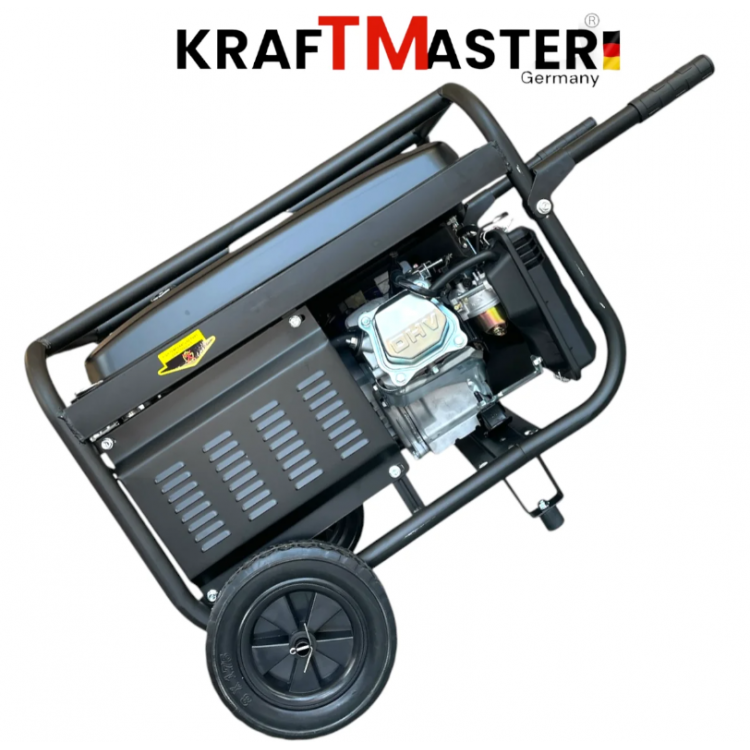 Четиритактов Генератор с Колела и Дистанционно 7.5kW KRAFT MASTER 13к.с 220V 380V 12V Четиритактов Генератор с Колела и Дистанционно 7.5kW KRAFT MASTER 13к.с 220V 380V 12V
