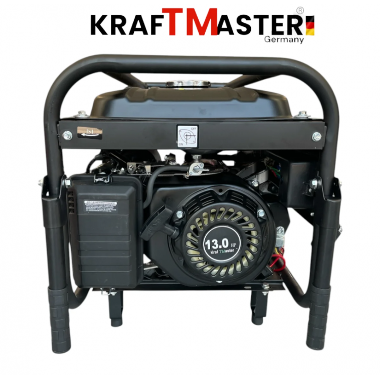 Четиритактов Генератор с Колела и Дистанционно 7.5kW KRAFT MASTER 13к.с 220V 380V 12V Четиритактов Генератор с Колела и Дистанционно 7.5kW KRAFT MASTER 13к.с 220V 380V 12V