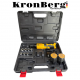 Акумулаторна Безчеткова Тресчотка 24V 5AH 90Nm KRONBERG 2 Батерии и Куфар с комплект вложки Акумулаторна Безчеткова Тресчотка 24V 5AH 90Nm KRONBERG 2 Батерии и Куфар с комплект вложки