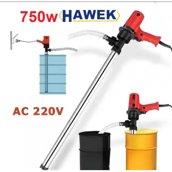 Електрическа помпа за гориво за варел 220V / 750W – дебит до 100 л/мин Електрическа помпа за гориво за варел 220V / 750W – дебит до 100 л/мин