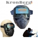 2в1 Телоподаващо с Инверторен Електрожен 400A KRONBERG Заваръчен Апарат до 5мм + Соларен Шлем