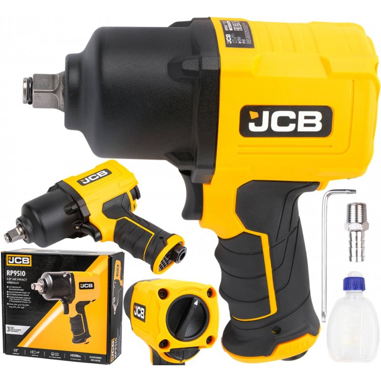 Пневматичен Ударен Гайковерт JCB 1/2″ 1450Nm RP9510 Пневматичен Ударен Гайковерт JCB 1/2″ 1450Nm RP9510