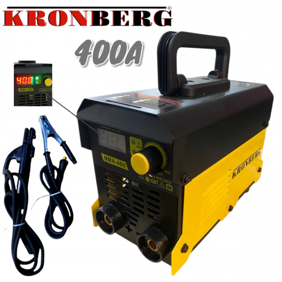 Инверторен Електрожен с дисплей KRONBERG 400A