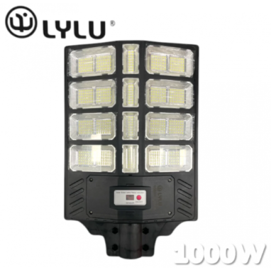 Улична Соларна Лампа 1000W LYLU със сензор Прожектор 20 секции Улична Соларна Лампа 1000W LYLU със сензор Прожектор 20 секции
