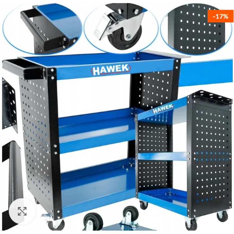 Количка за инструменти HAWEK 78х67х36 136кг Количка за инструменти HAWEK 78х67х36 136кг