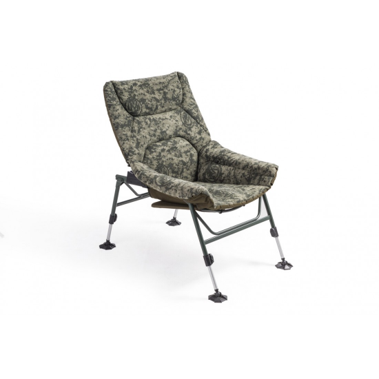 Mivardi Sofa Chair CamoCODE шаранджийски стол с регулируема облегалка Mivardi Sofa Chair CamoCODE шаранджийски стол с регулируема облегалка