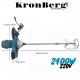 Строителен Миксер за Бетон Бъркалка за Цимент Лепило Боя и др. KRONBERG 2400W 220V Строителен Миксер за Бетон Бъркалка за Цимент Лепило Боя и др. KRONBERG 2400W 220V